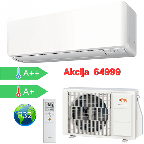 Klima FUJI RSG12KMCC/FUJITSU AOYG12KMCC - Cool Shop